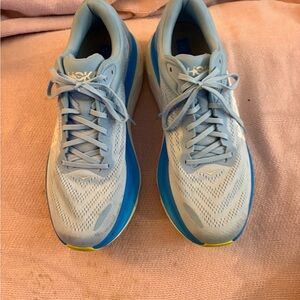 Hoka Light Blue Athletic Footwear